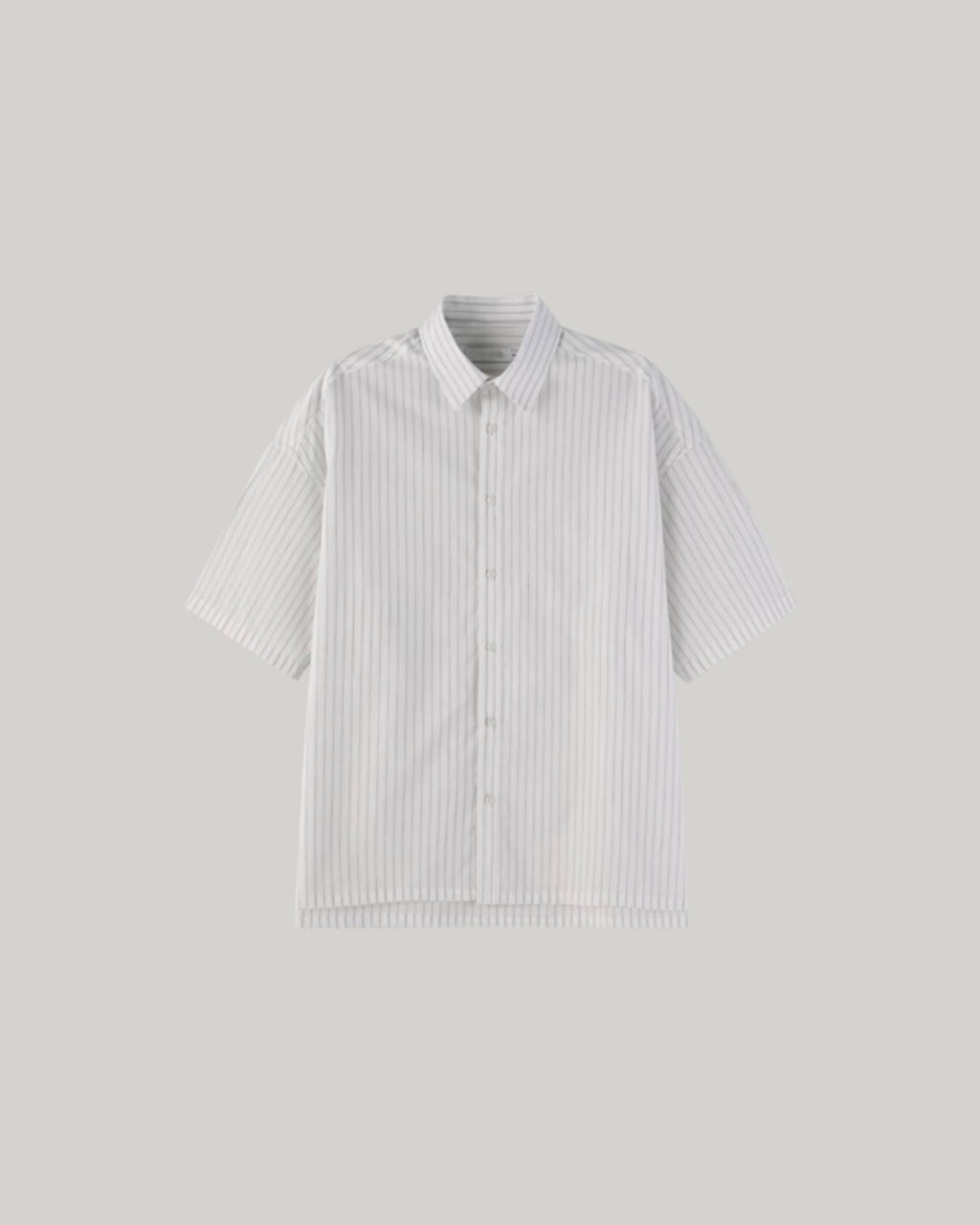 Striped Roll-Up Half Shirt
