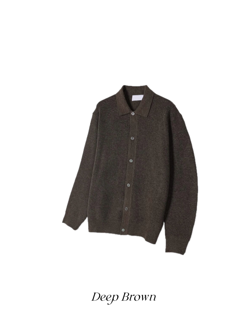 Classic Button Collar Knit