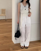 Soft Wrap Sleeveless Top