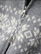 Snowflake Nordic Winter Zip-Up