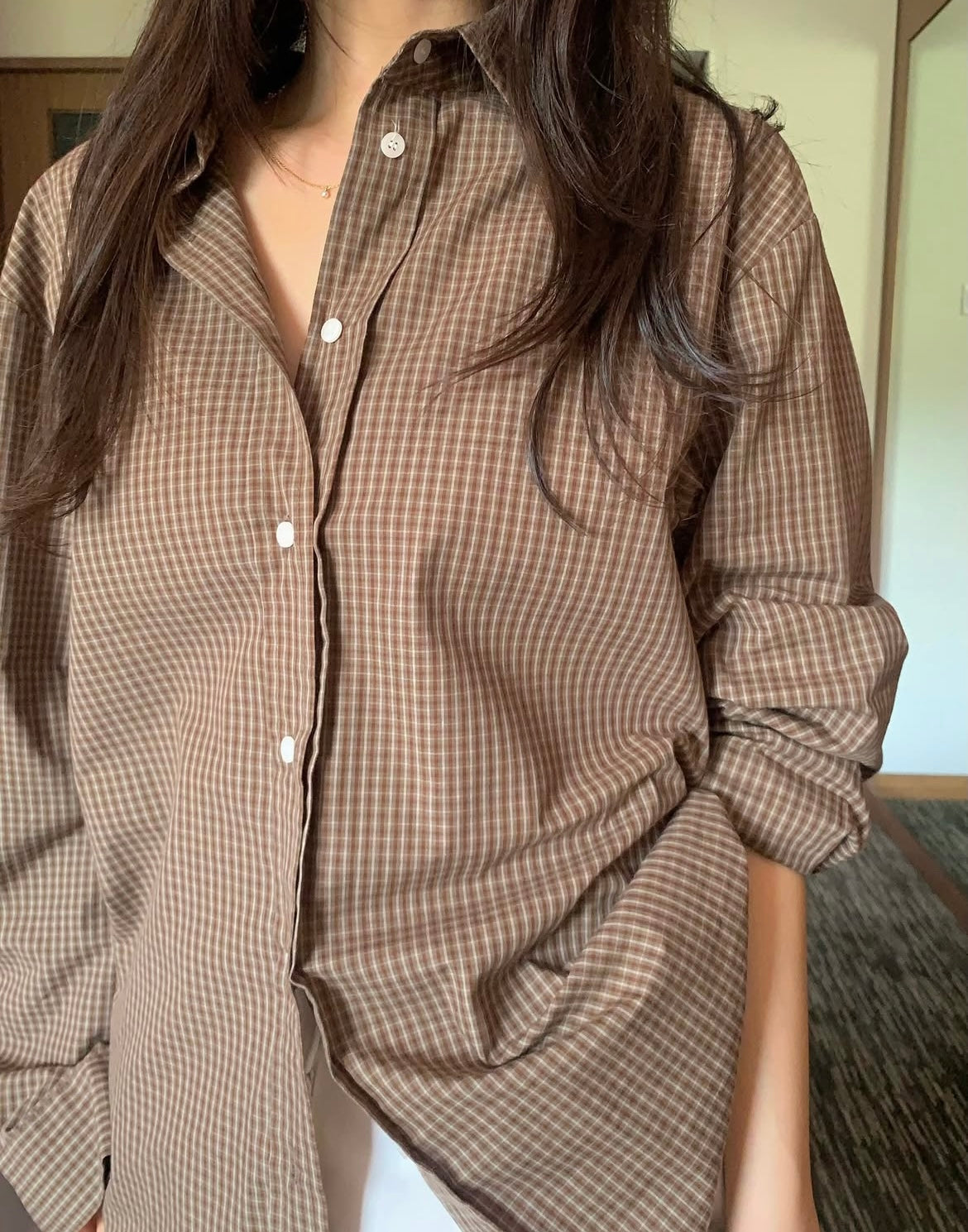 Small Check Classic Shirt