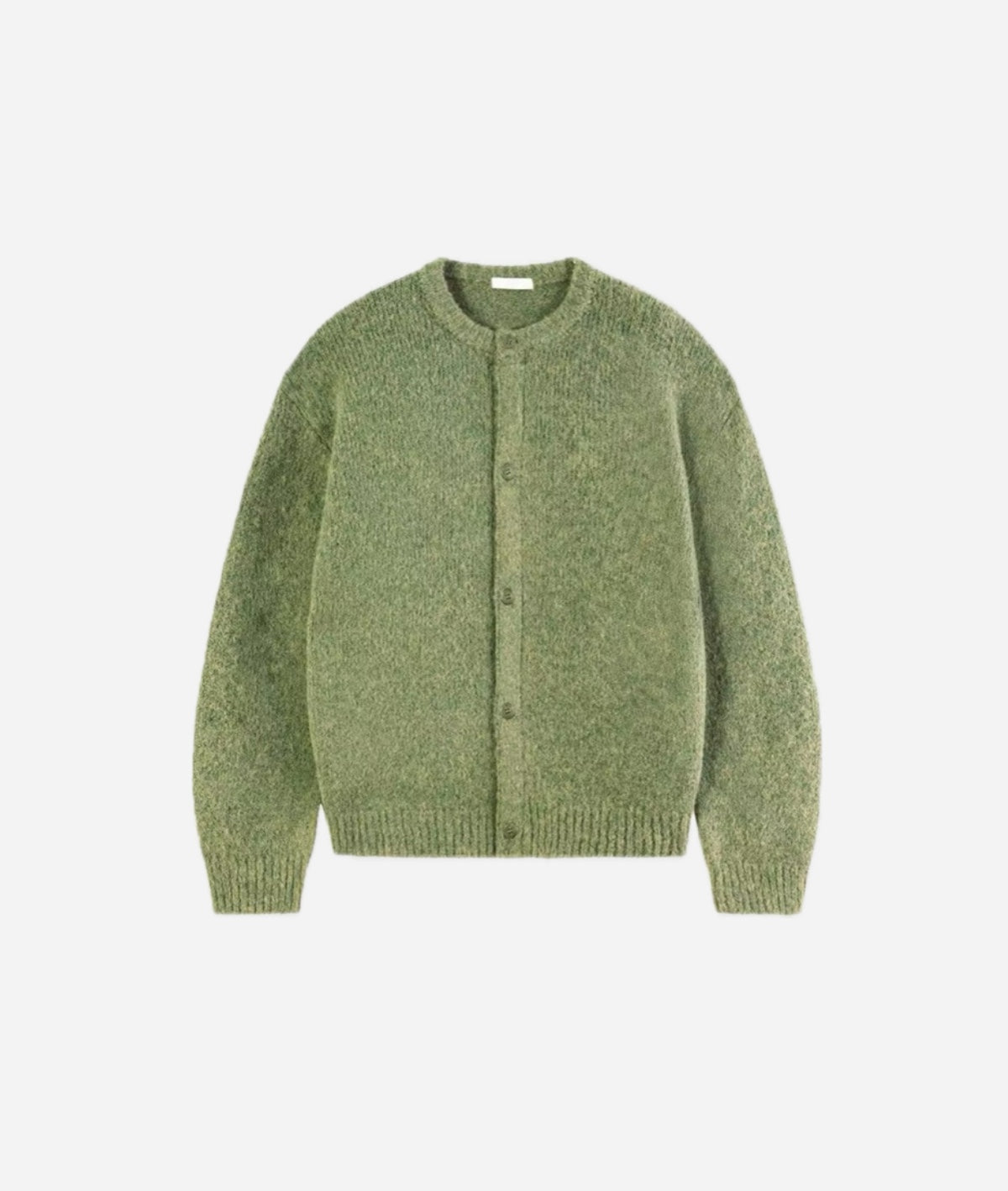 Alpaca Soft Round Knit Cardigan