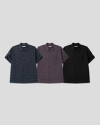 Check Roll-Up Half Shirt