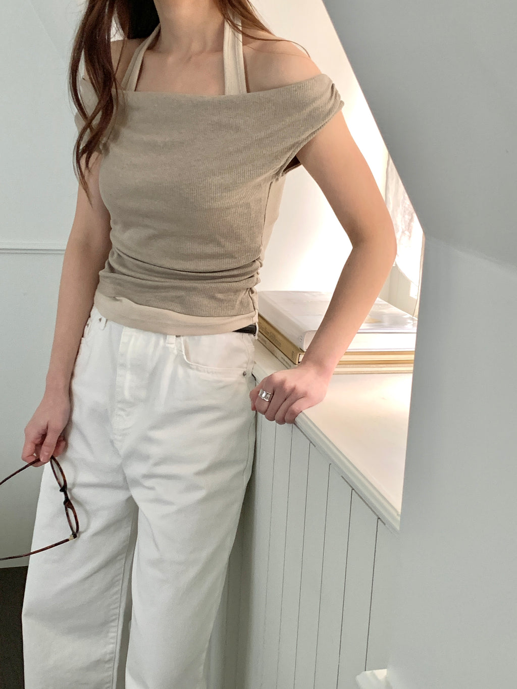 Layered Drape Top