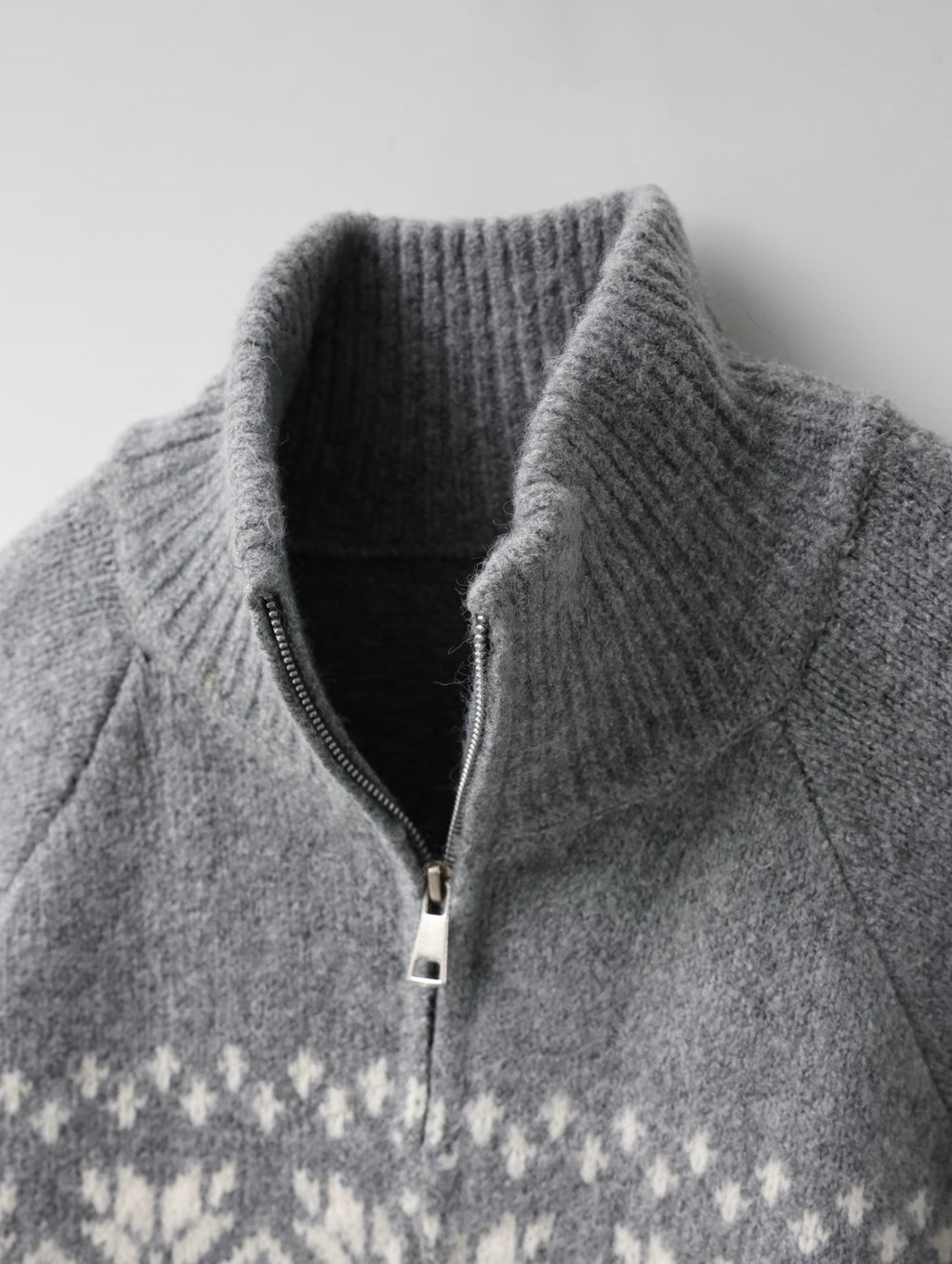 Snowflake Nordic Winter Zip-Up