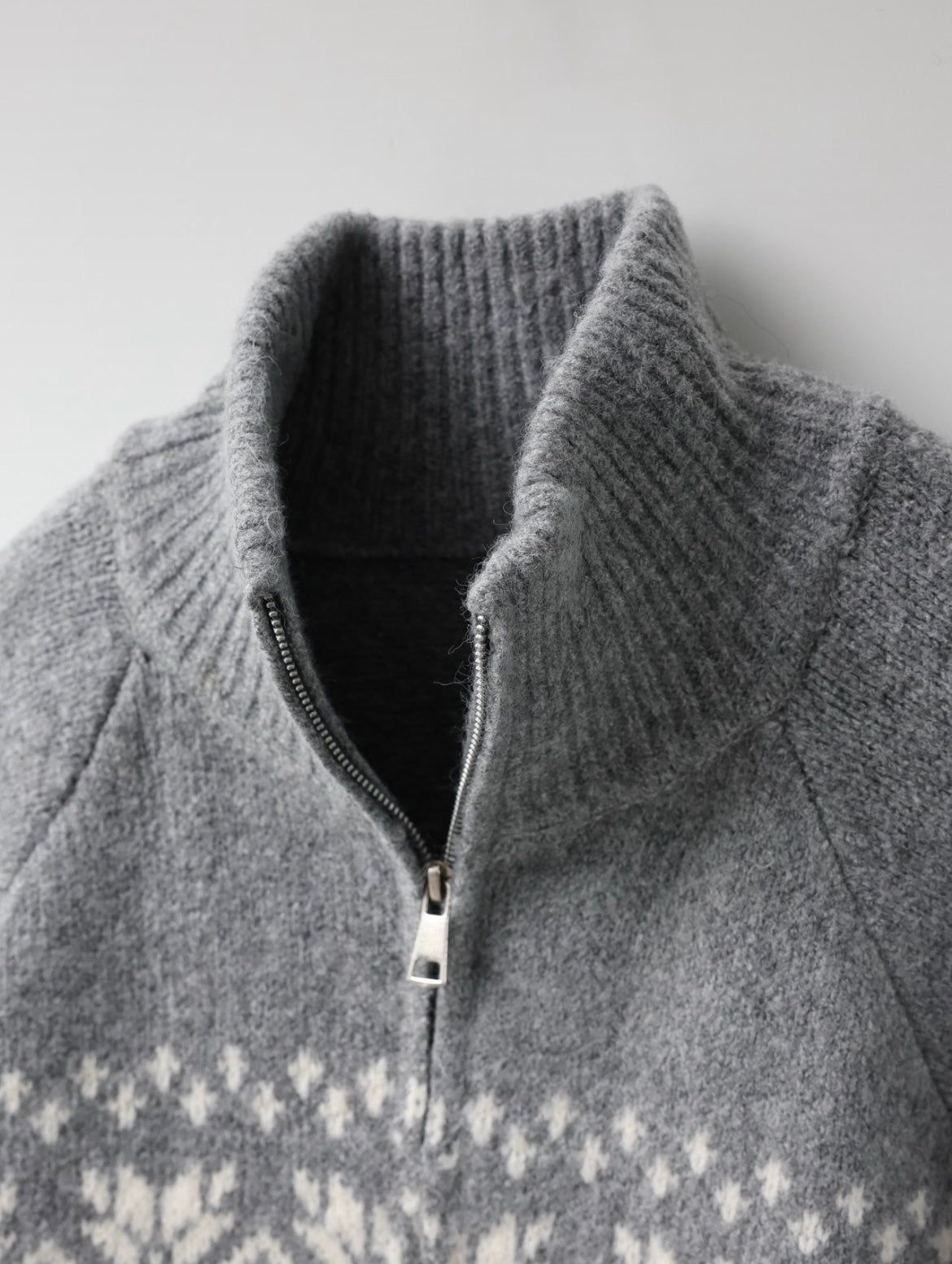 Snowflake Nordic Winter Zip-Up