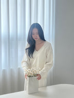 Deep V Knit