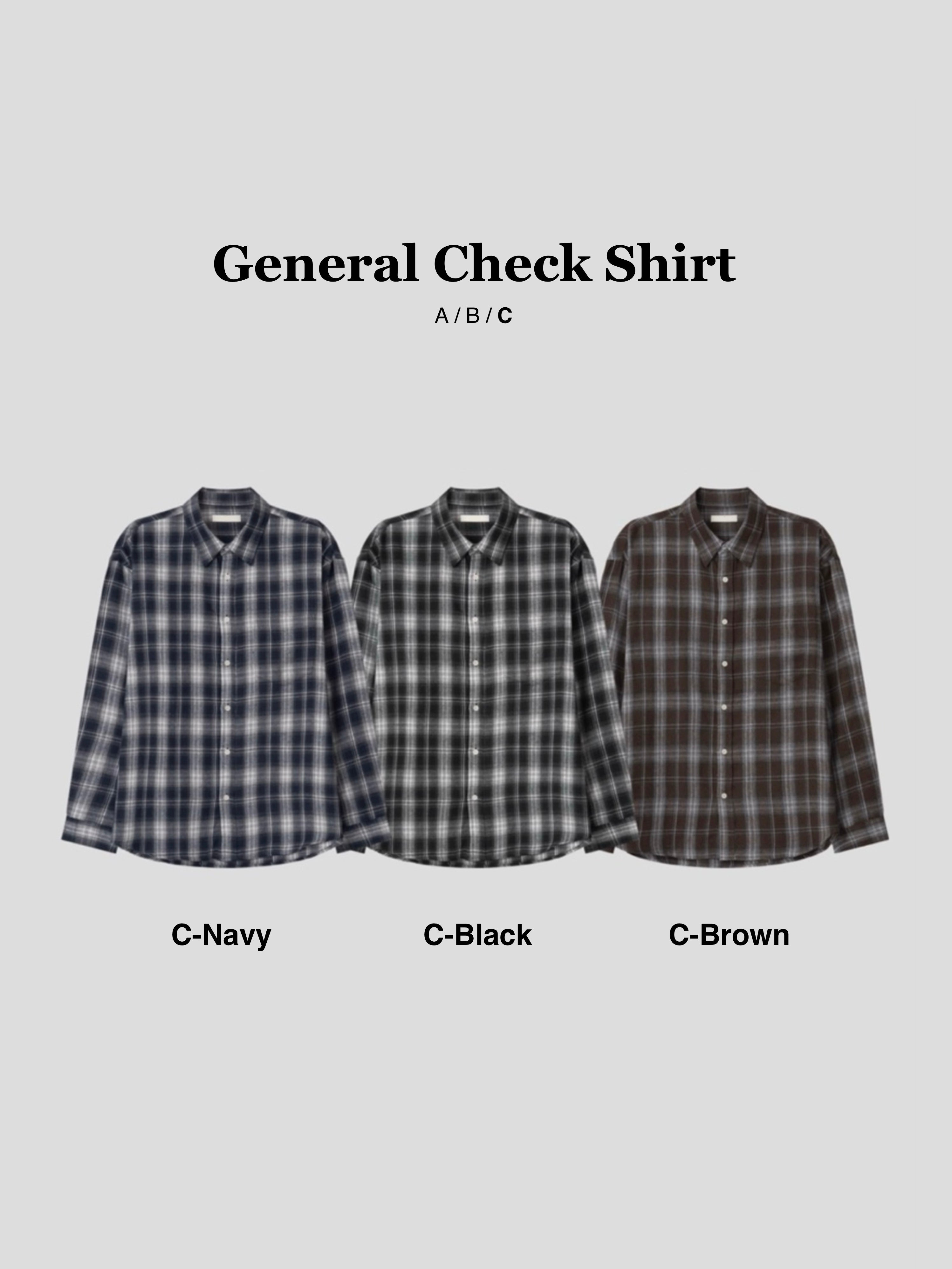 General Check Shirt (A/B/C)