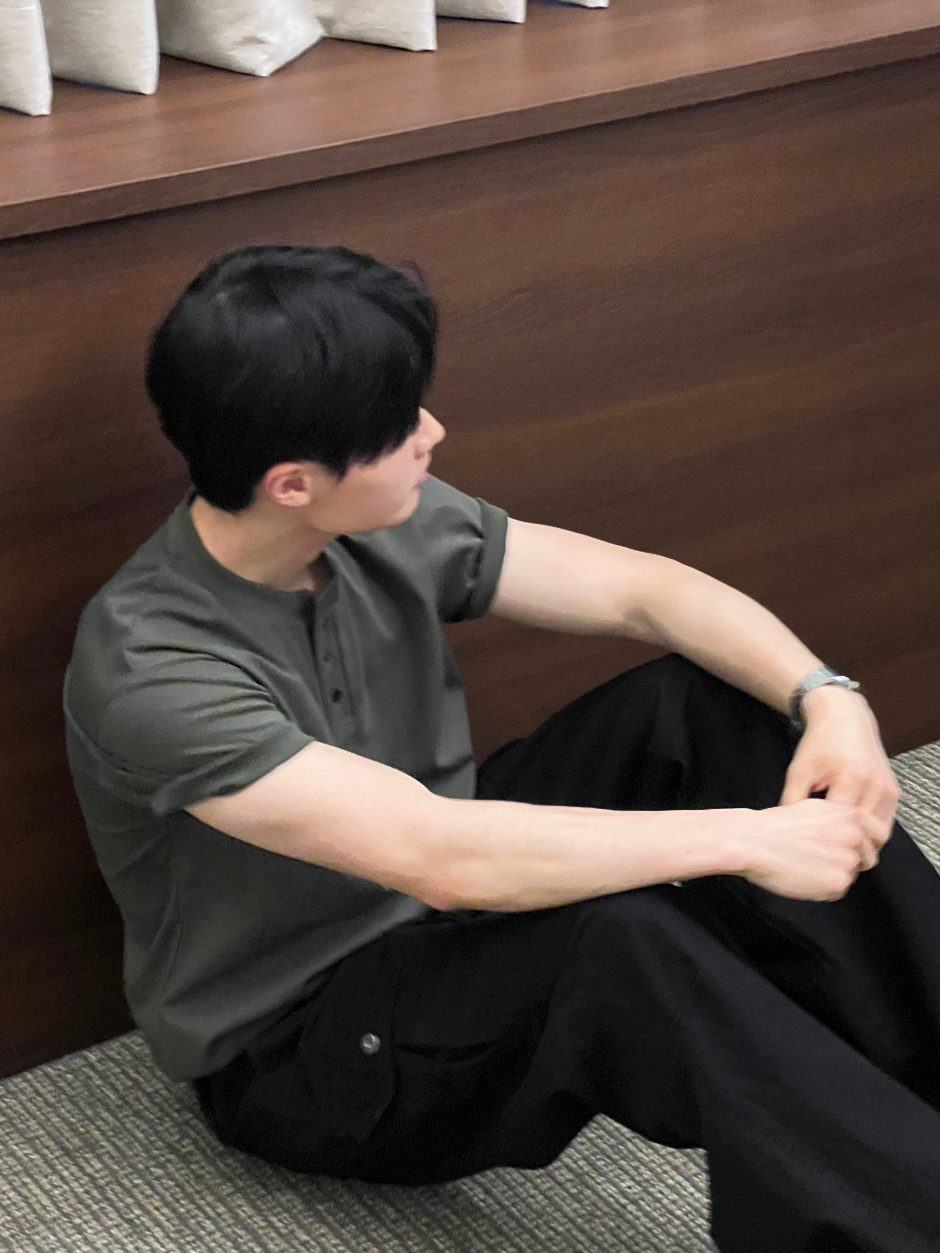 4-Way Stretch Henley T-shirt