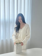 Deep V Knit