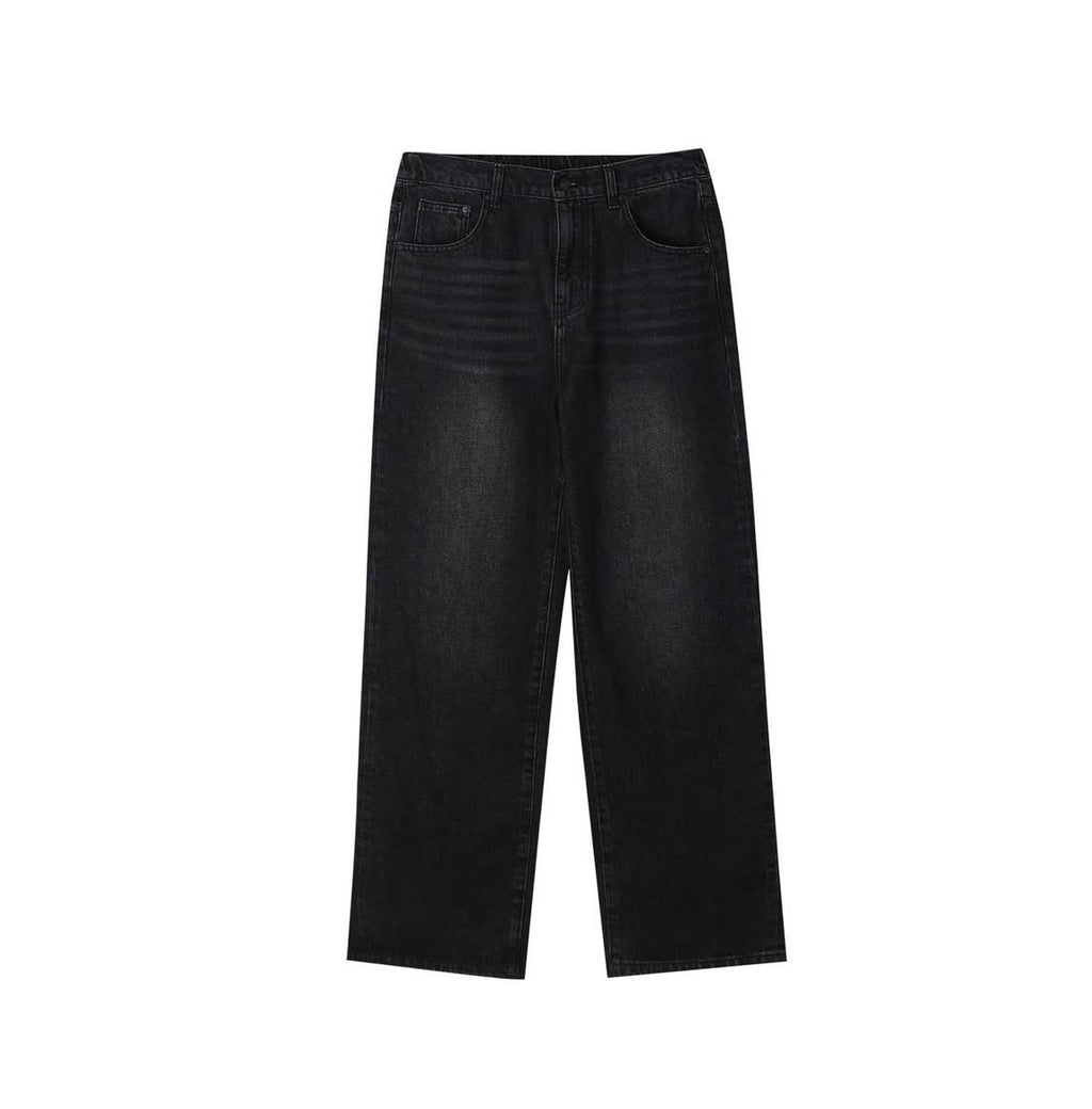 Washed Wide Denim