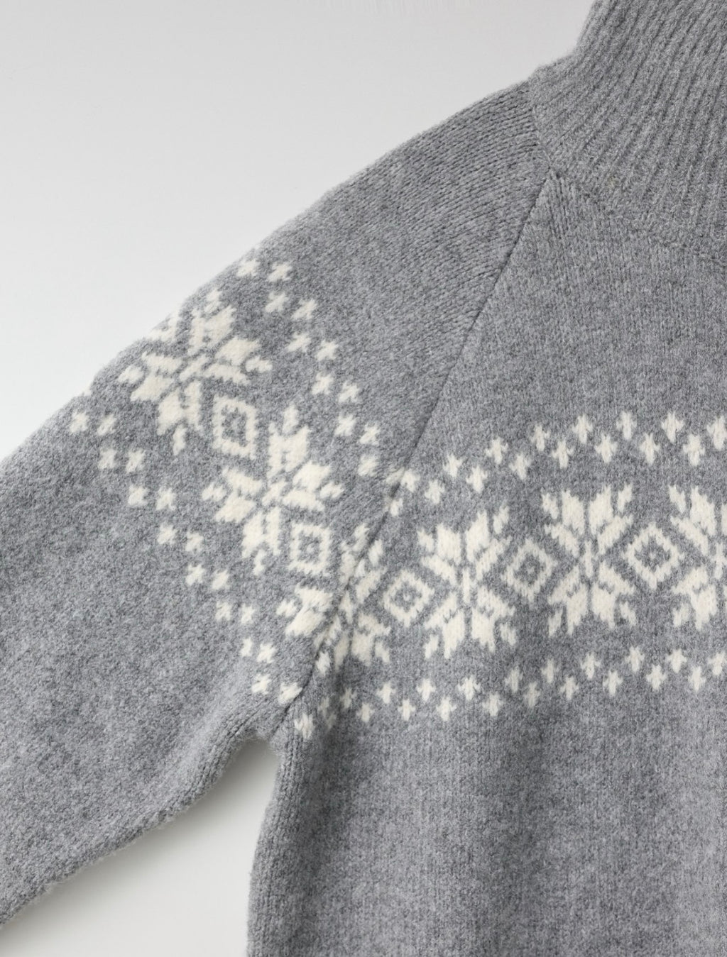 Snowflake Nordic Winter Zip-Up
