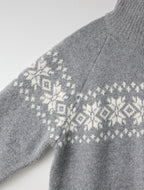Snowflake Nordic Winter Zip-Up