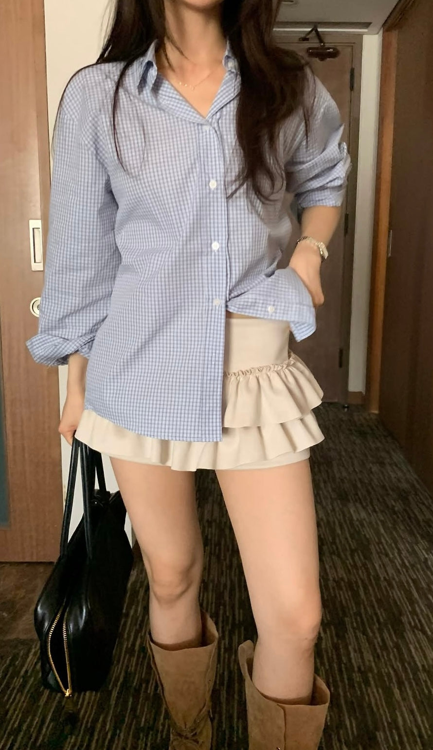 Small Check Classic Shirt