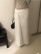 Draped Long Skirt