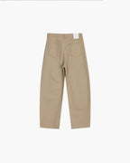 Curved Cotton Pants