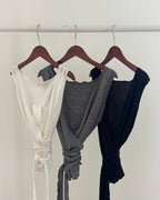 Soft Wrap Sleeveless Top