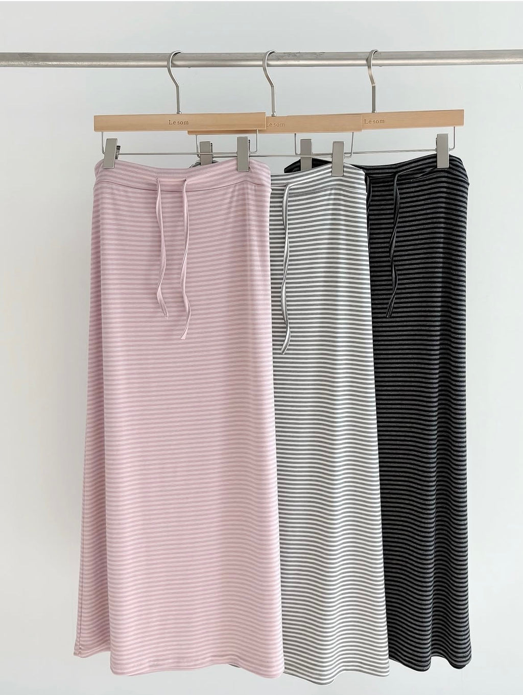Striped Maxi Skirt
