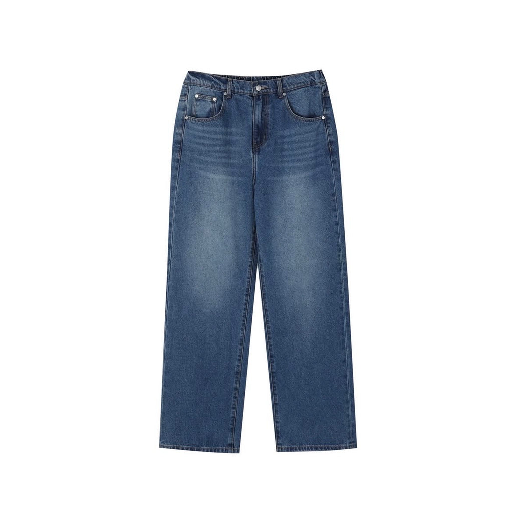 Washed Wide Denim