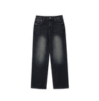 Washed Wide Denim