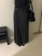 Draped Long Skirt