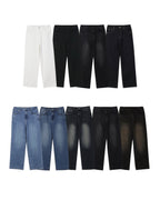 Washed Wide Denim
