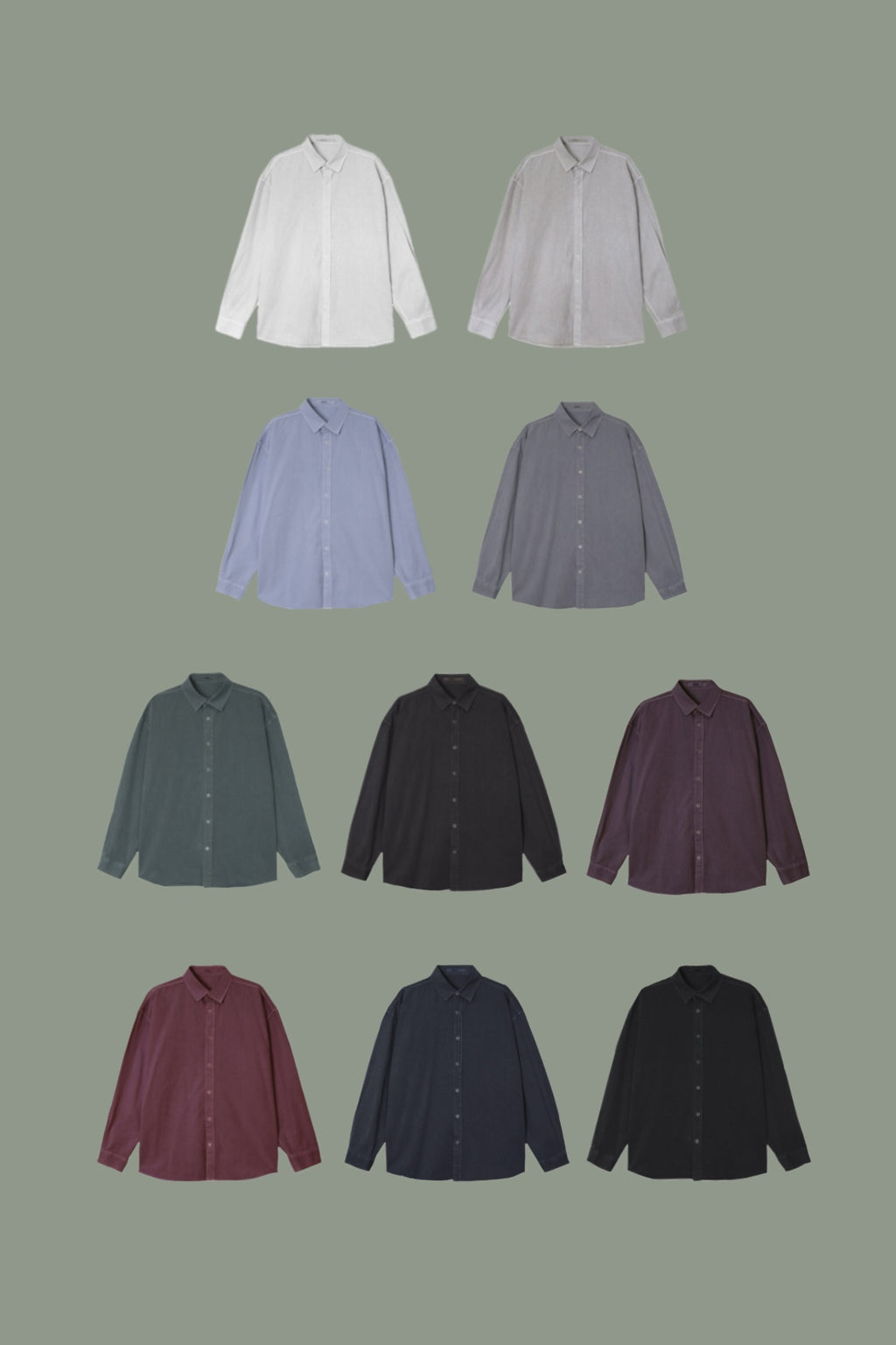 Pigment oversized shirt / Pigment-Oversized-Hemd