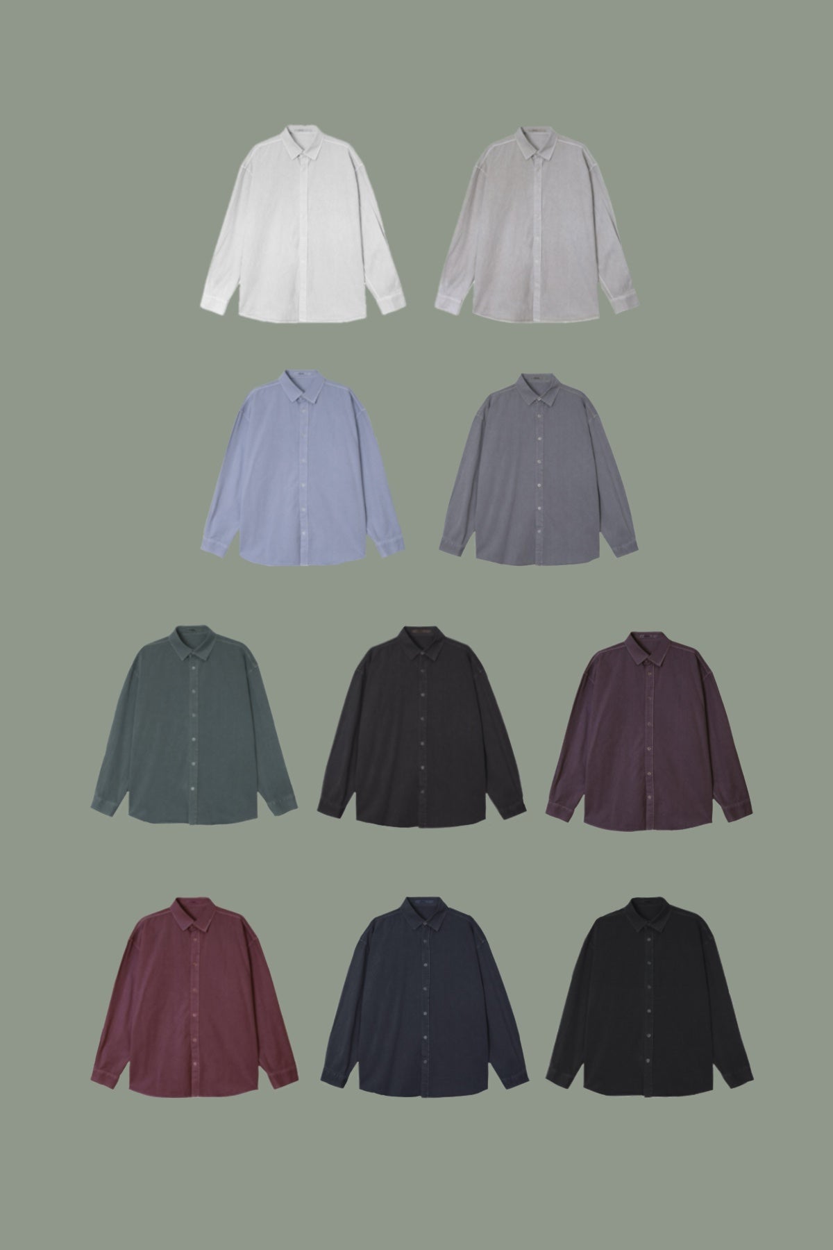 Pigment oversized shirt / Pigment-Oversized-Hemd