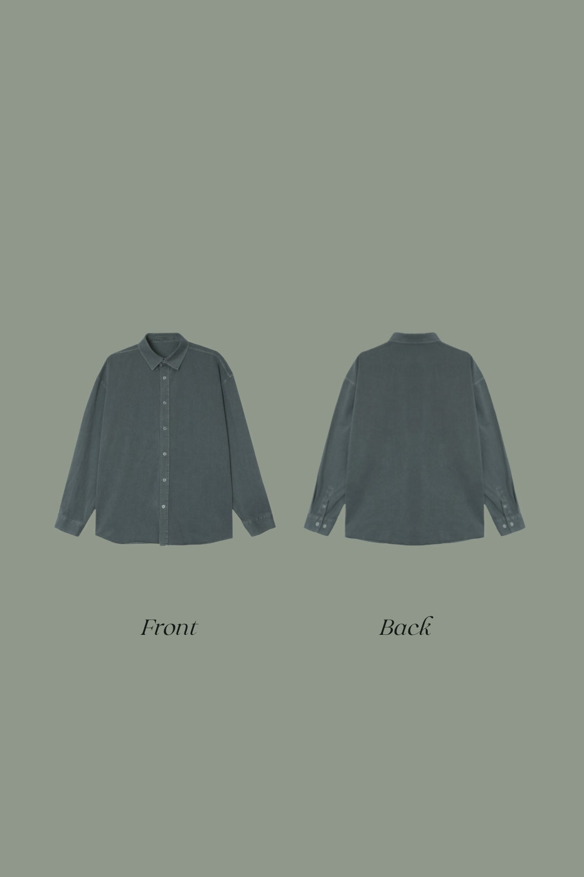 Pigment oversized shirt / Pigment-Oversized-Hemd