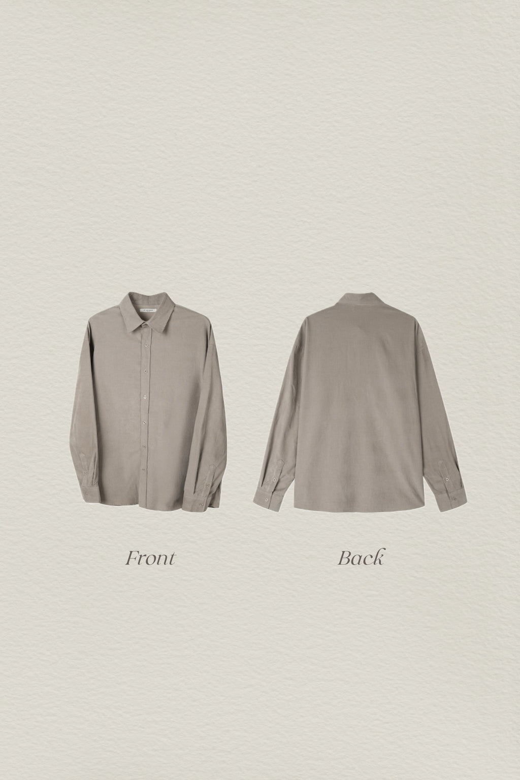 Corduroy shirt / Cordhemd