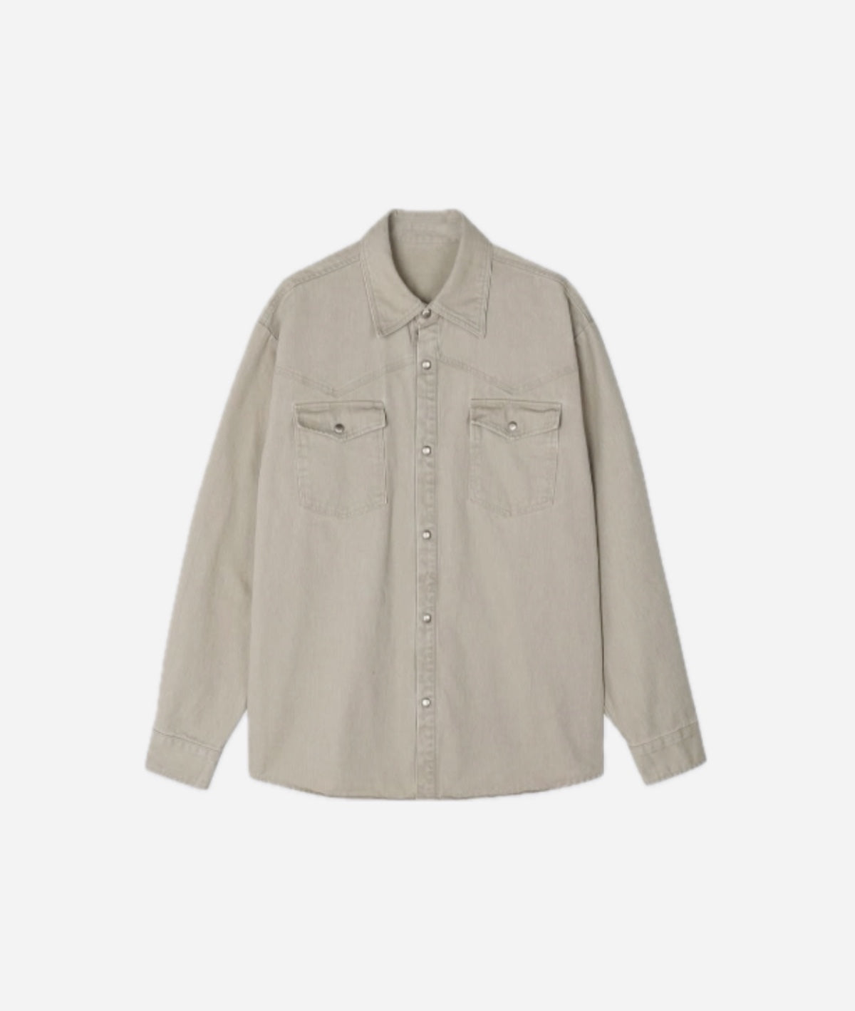 Western Tail Shirt / Western-Hemd mit Saum-Detail