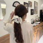 Satin Square Scrunchie /  Satin Quadratisches Scrunchie