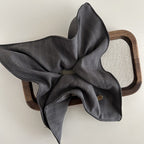 [Medium] Striped Square Oversized Scrunchie / Gestreiftes Quadratisches Oversize-Scrunchie