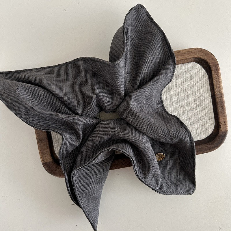 [Medium] Striped Square Oversized Scrunchie / Gestreiftes Quadratisches Oversize-Scrunchie